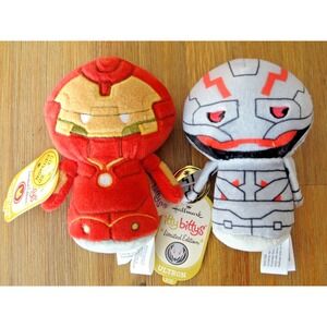 HULKBUSTER IRON MAN & ULTRON Limited Edition Itty Bitty Itty Bittys‎ Plush NWT